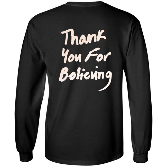 Toosii Merch Thank You For Believing Shirt Toosii Merch Thank You For Believing Shirt