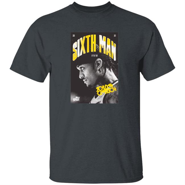 Clarksons 6Th Man Of The Year T Shirt Utah Jazz Merch