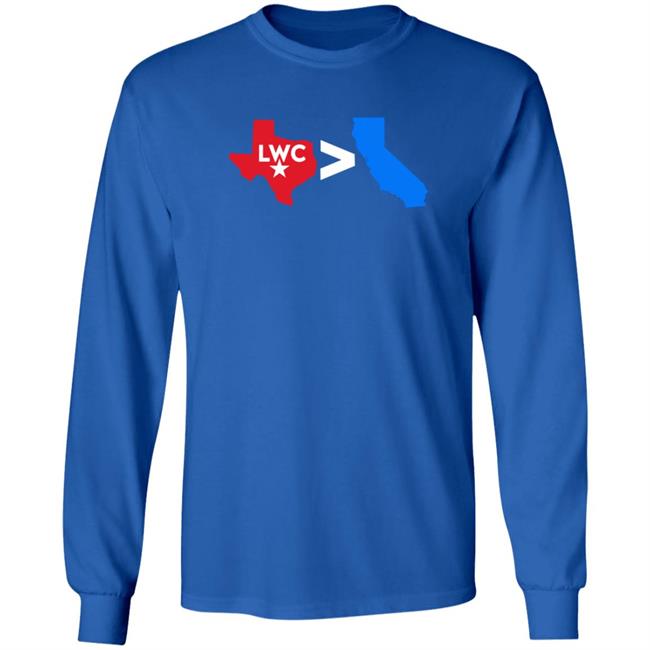 Texas Greater Than California T Shirt Crowder Merch Texas Greater Than California T Shirt Crowder Merch