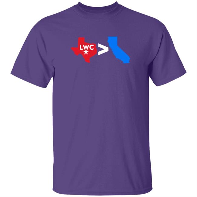 Texas Greater Than California T Shirt Crowder Merch Texas Greater Than California T Shirt Crowder Merch