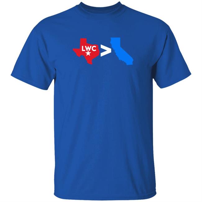 Texas Greater Than California T Shirt Crowder Merch Texas Greater Than California T Shirt Crowder Merch