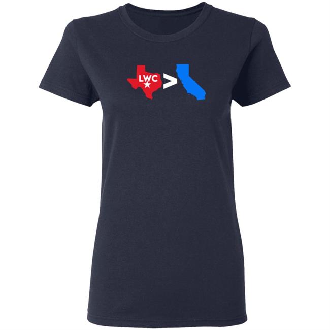 Texas Greater Than California T Shirt Crowder Merch Texas Greater Than California T Shirt Crowder Merch