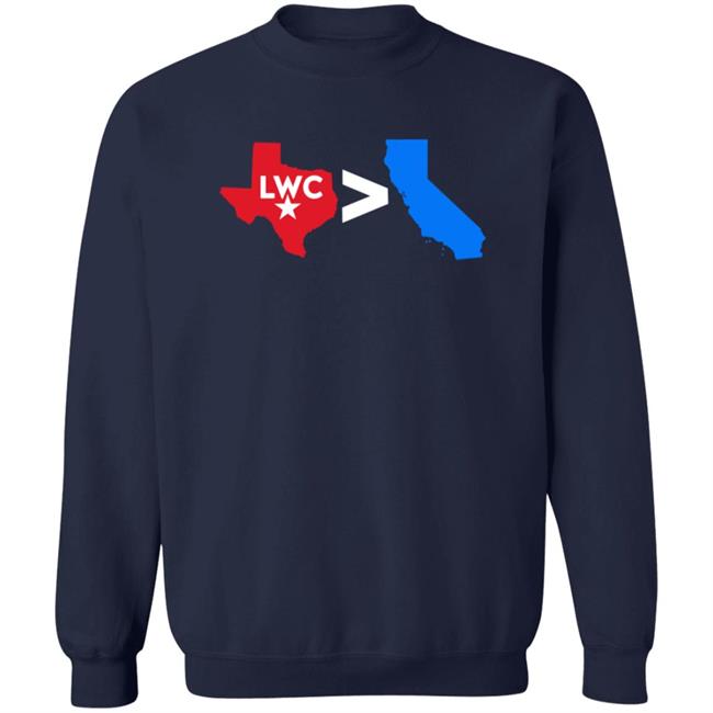 Texas Greater Than California T Shirt Crowder Merch Texas Greater Than California T Shirt Crowder Merch