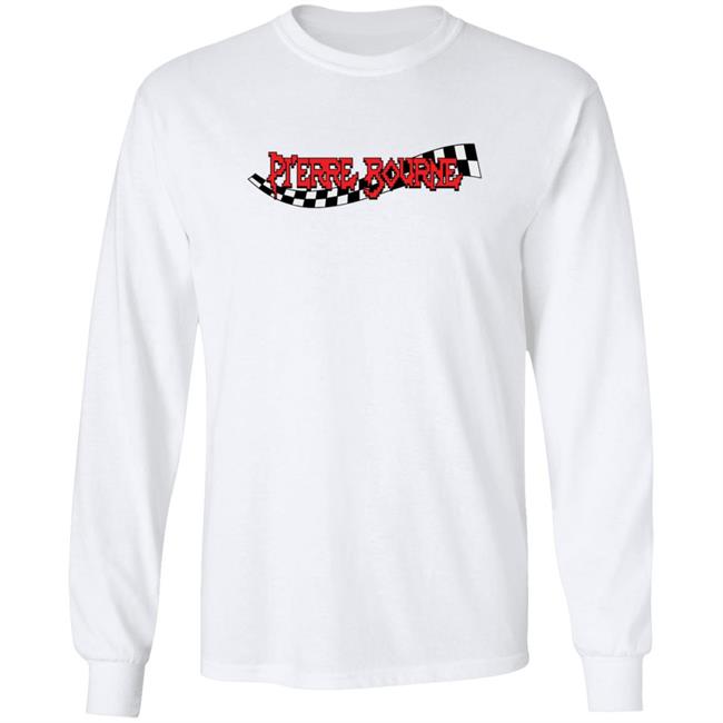 Pierre Bourne Merch 4U White Long Sleeve T Shirt