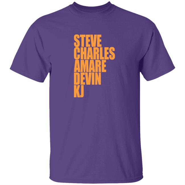 Steve Charles Amare Devin Kj Shirt