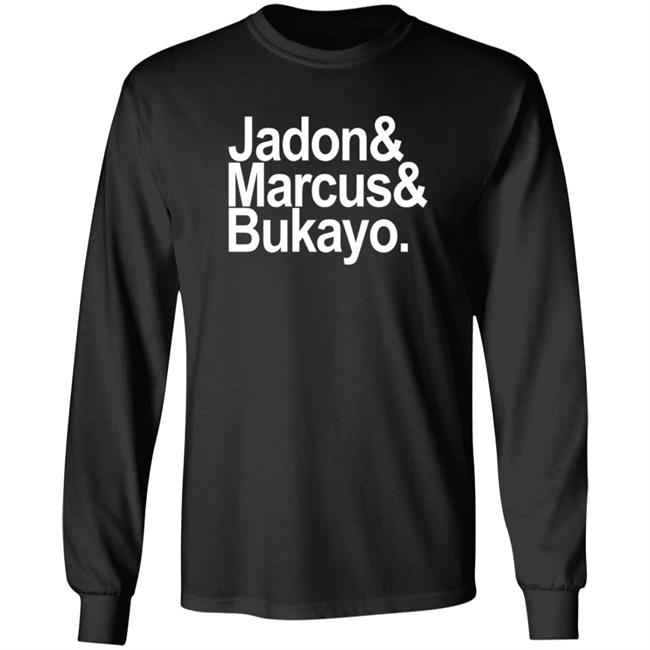 Jadon & Marcus & Bukayo Long Sleeve T Shirt Jason Sudeikis