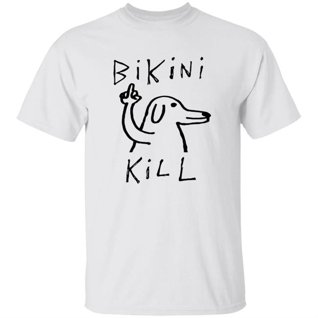 Bikini Kill Merch Dog Tee Shirt