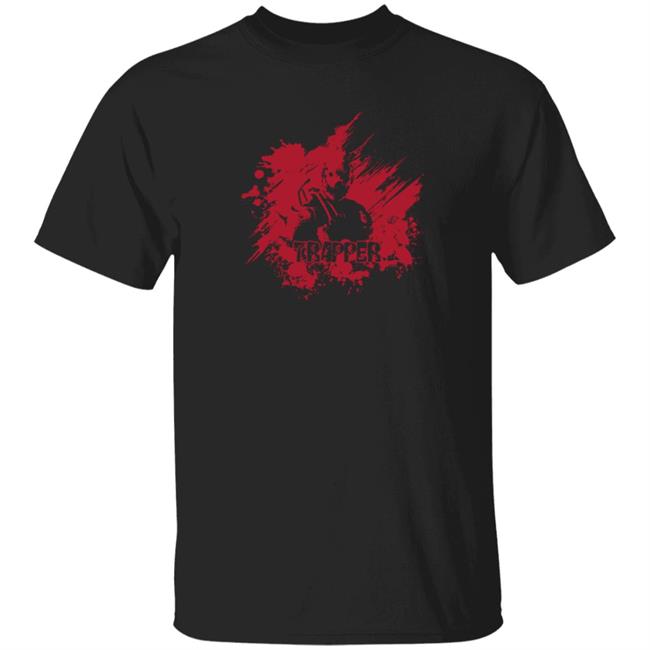 Dead By Daylight Merch Monochrome Trapper Tee Shirt