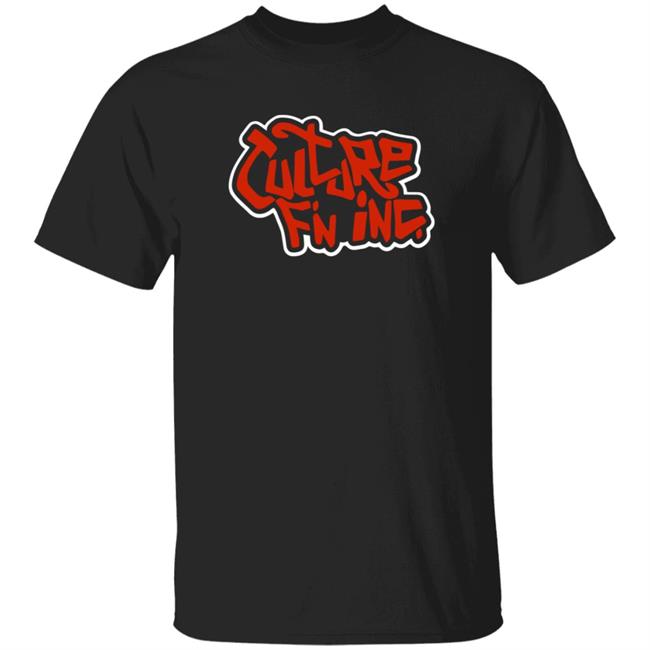 Culture F’N Inc Red Squad Tee Shirt Culture Inc Pro Wrestling Tees