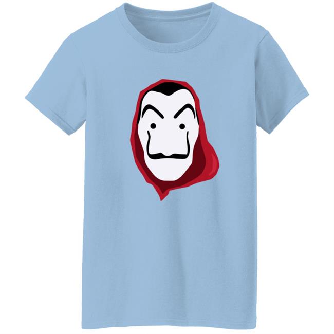 La Casa De Papel Merch Mask Shirt Money Heist Store Phong - La Casa De Papel Merch Mask Shirt Money Heist Store