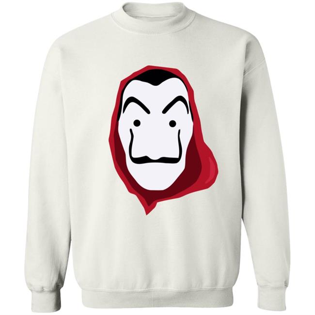 La Casa De Papel Merch Mask Shirt Money Heist Store Phong - La Casa De Papel Merch Mask Shirt Money Heist Store