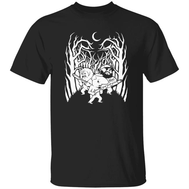 Oneyplays Merch Hidden Witch Hunt Glow In The Dark T Shirt Shark Robot Limited Run