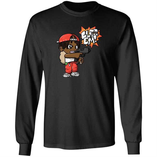 Trench Kid Merch Blitz Em Hoodie Lil Tjay
