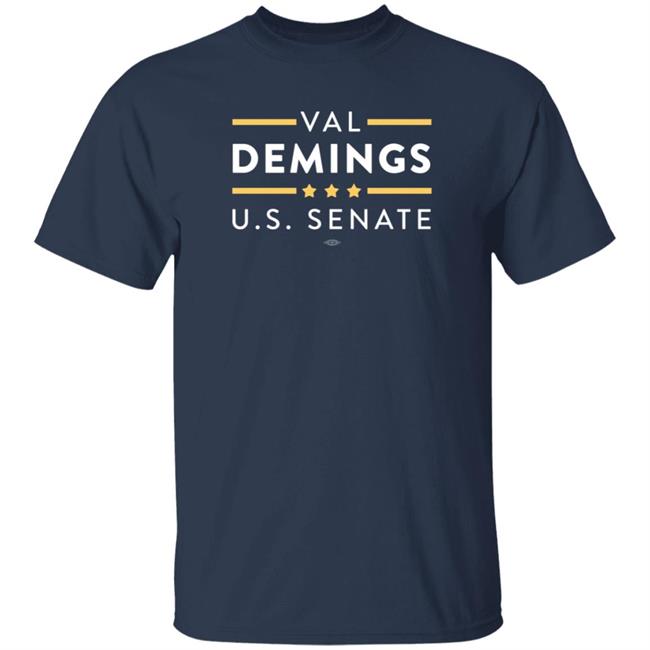 Val Demings Val Demings For Us Senate Logo T Shirt Valdemings Merch