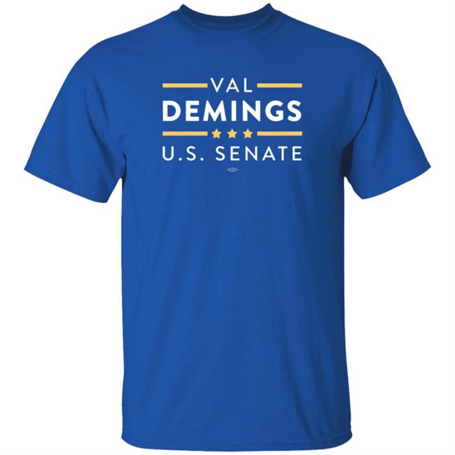 Val Demings Val Demings For Us Senate Logo T Shirt Valdemings Merch Val Demings Val Demings For Us Senate Logo T Shirt Valdemings Merch