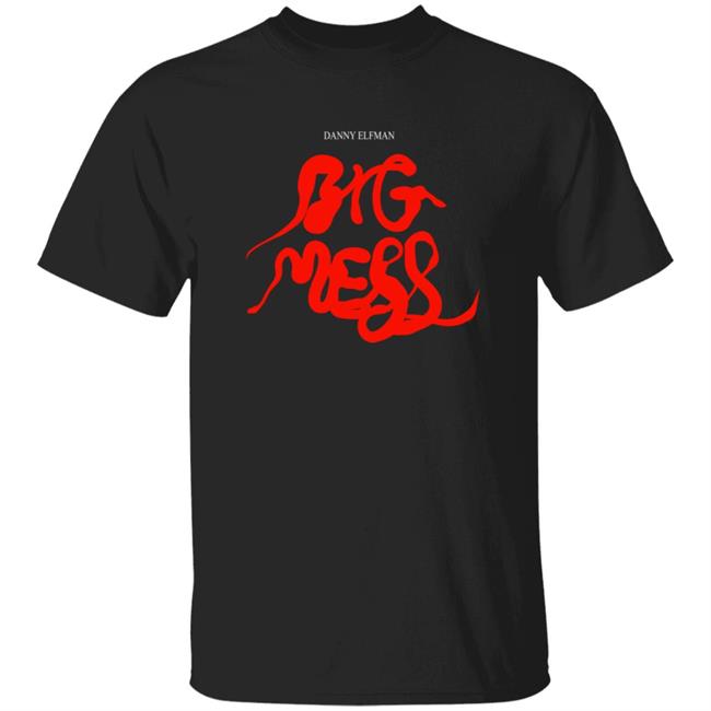 Shop the Kings Road Anti Records Merch Store Danny Elfman Big Mess Logo Shirt
