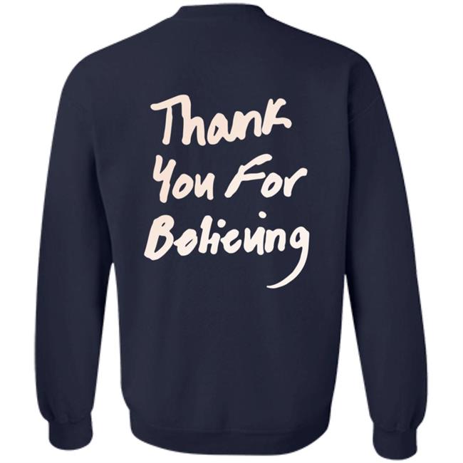Toosii Merch Thank You For Believing Shirt Toosii Merch Thank You For Believing Shirt