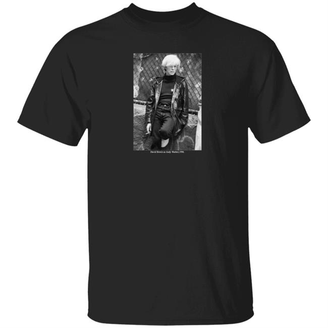 Vacancy Projects Merch Bowie As Warhol Shirt
