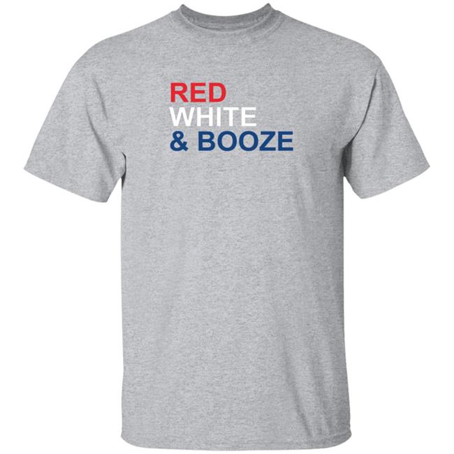 Tim Young Merch Red White & Booze Shirt