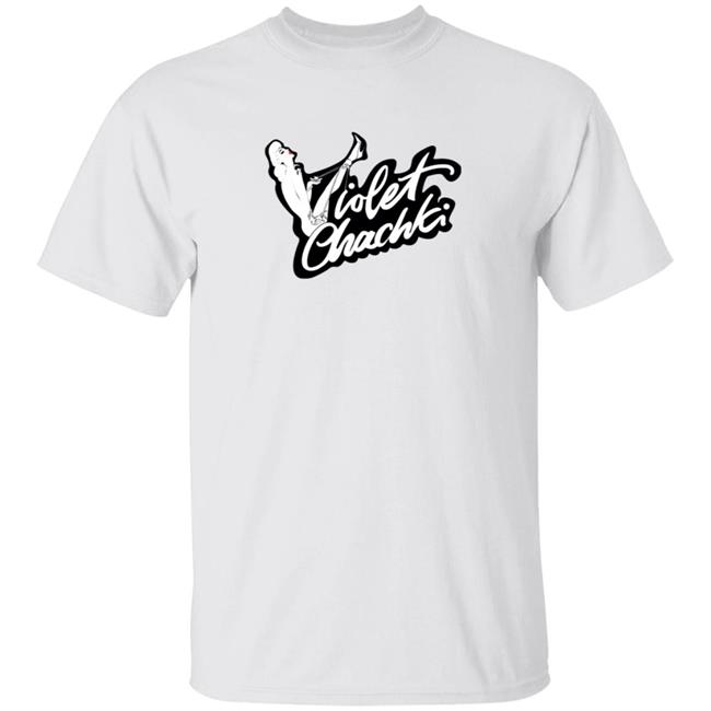 Violet Chachki Merch Logo Ringer Tee Shirt