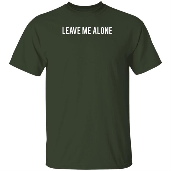Vlog Creations Merch Leave Me Alone Shirt