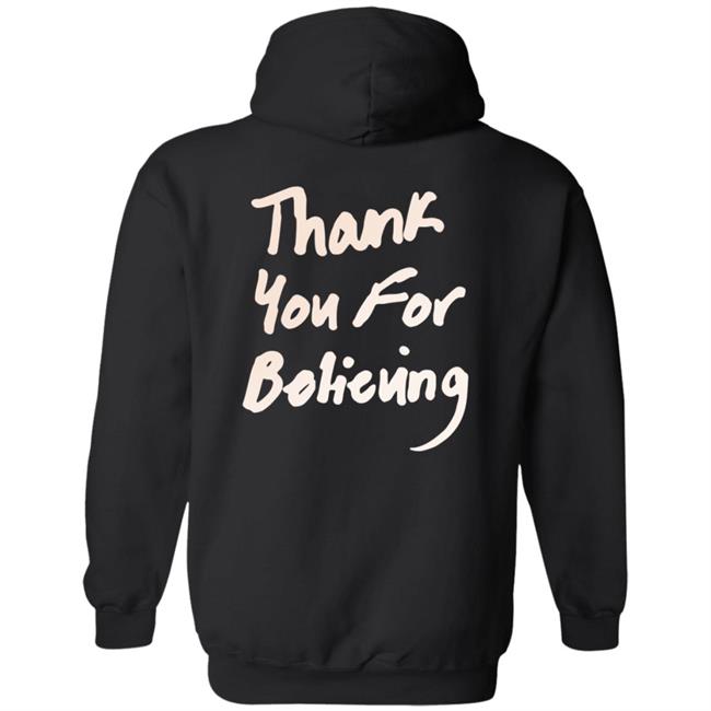 Toosii Merch Thank You For Believing Shirt Toosii Merch Thank You For Believing Shirt